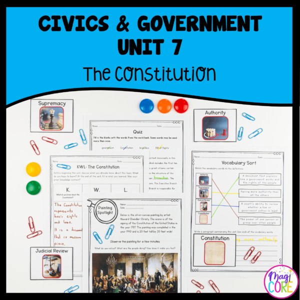 Civics & Government Unit 7: The Constitution