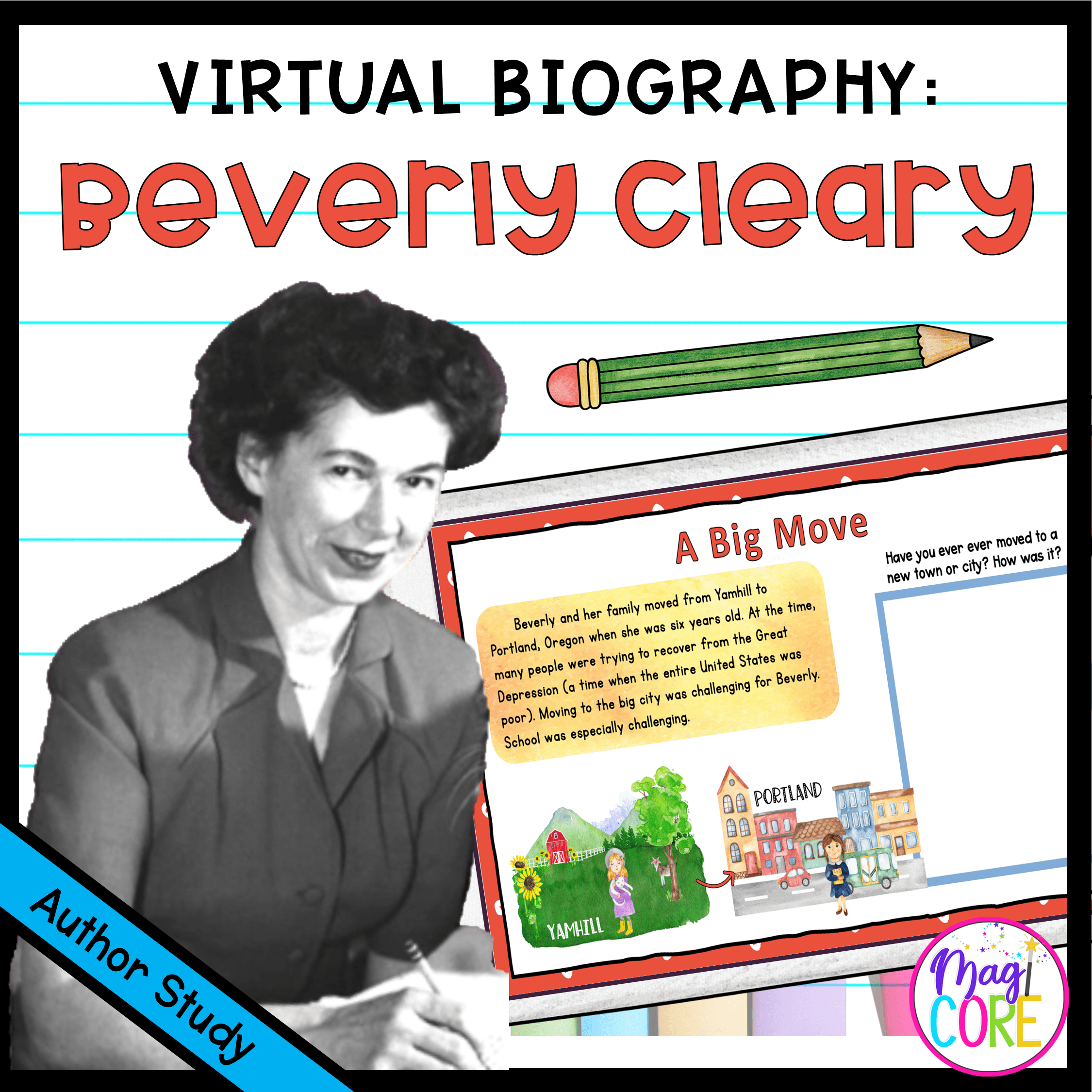 Virtual Biography: Beverly Cleary Author Study