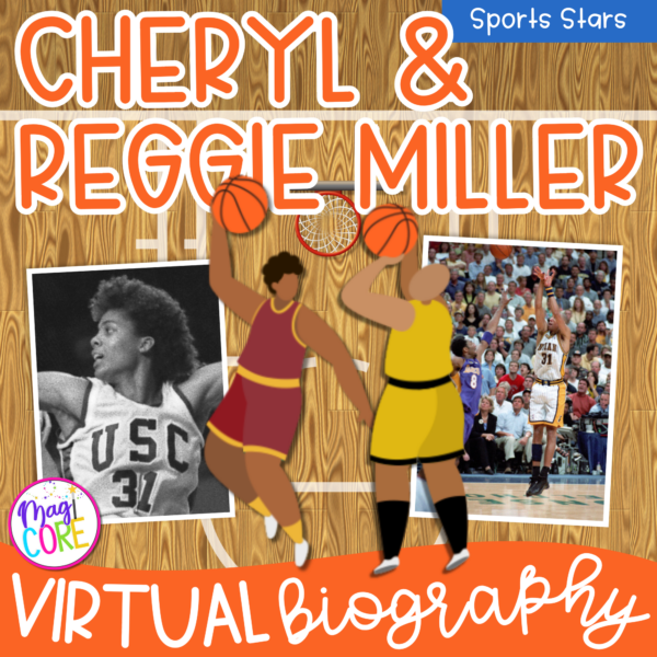 Basketball Sports Stars Cheryl and Reggie Miller Virtual Biography