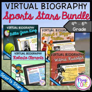 Sports Virtual Biography Bundle - Sports Stars