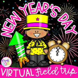 New Year's Day Virtual Field Trip - Google Slides Digital Activities