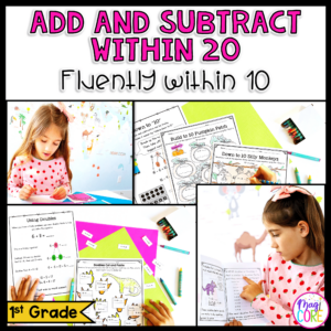 Add & Subtract within 20, Fluently within 10 - 1st Grade Math