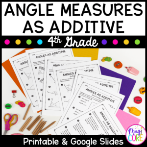 Additive Angle Measures - 4th Grade Math - 4.MD.C.7