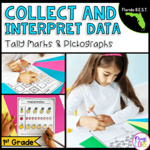 Collect & Interpret Data - 1st Grade Math - MA.1.DP.1.1 | MA.1.DP.1.2