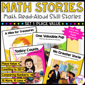 Place Value - 1st Grade Math Stories Bundle #1