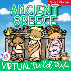 Virtual Field Trip to Ancient Greece Greek Gods Google Slides Digital Resource