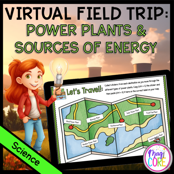 Virtual Field Trip: Power Plants & Sources of Energy: Cross-Curricular Activity