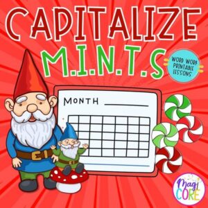 Capitalization Rules Practice Worksheets with MINTS