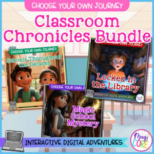 Classroom Chronicles School Choose Your Own Journey Digital Resource Bundle