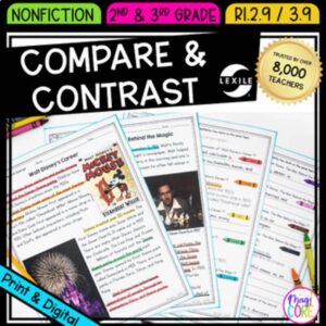 Compare and Contrast Reading Comprehension Passages and Questions RI.2.9 RI.3.9