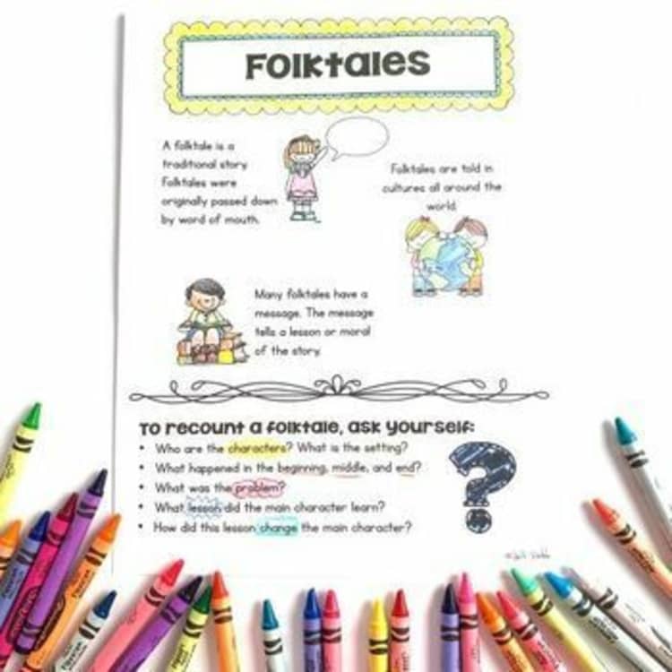 Retell Stories: Folktales Fairytales RL.2.2 RL.3.2 Reading Passages Worksheets - Image 4