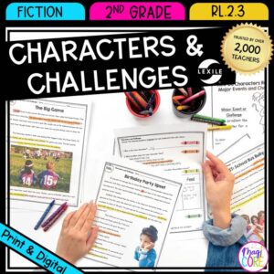 Character Response Events, Challenges, Problems Reading Passages RL.2.3 RL2.3