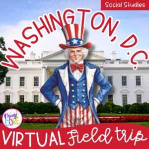 Virtual Field Trip Washington, DC Google Slides Digital Resource Activities