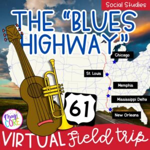 Virtual Field Trip Highway 61 Blues Music Google Slides Digital Resource