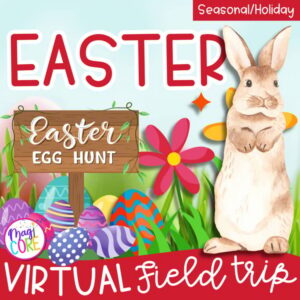 Easter Around the World Virtual Field Trip Digital Spring Holiday ELA Activity