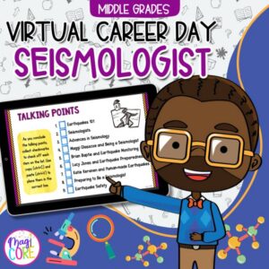 Career Day Seismologist Google Slides Digital Activity Occupation Exploration