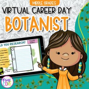 Virtual Career Day: Botanist - Google Slides Occupation Job Exploration Activity