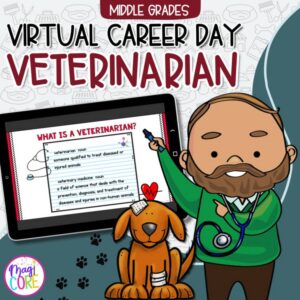 Virtual Career Day: Veterinarian - Google Slides & Seesaw