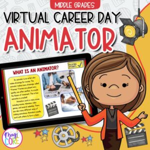Virtual Career Day: Animator - Grades 5-8 - Google Slides & Seesaw