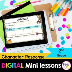 Digital Mini Lessons - Character Response - RL.2.3