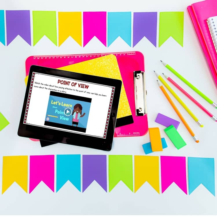 Digital Mini Lessons - Point of View - RL.2.6 & RL.3.6 - Image 2