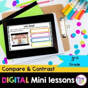 Digital Mini Lessons - Compare & Contrast - RL.3.9