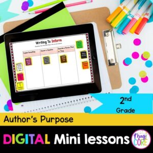 Digital Mini Lessons - Author's Purpose - RI.2.6
