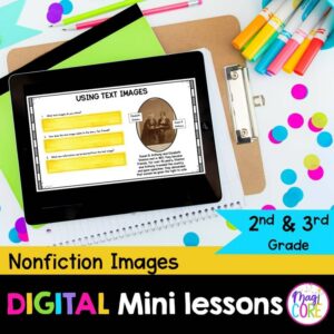 Digital Mini Lessons - Text & Images - RI.2.7 & RI.3.7
