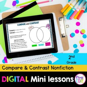 Digital Mini Lessons - Compare & Contrast - RI.2.9