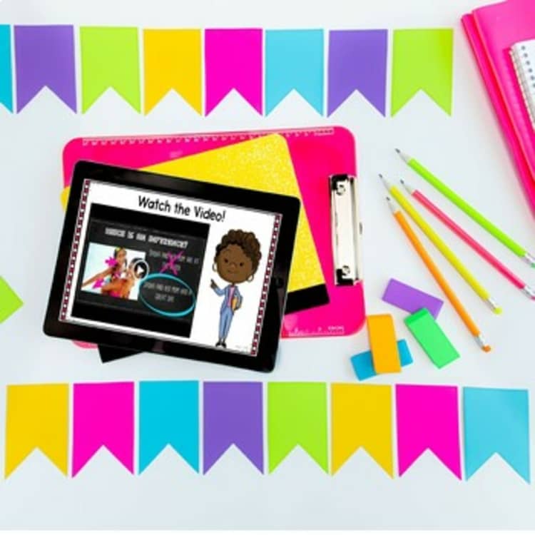 Digital Mini Lessons - Ask & Answer Questions in Fiction - RL.4.1 & RL.5.1 - Image 2