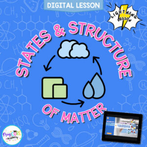 States and Structure of Matter Digital Science Activity 5th Grade NGSS 5-PS1-1