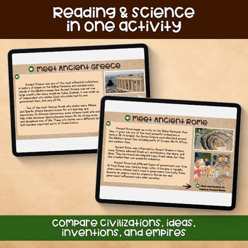 History Clash: Ancient Greece vs. Ancient Rome Digital Lesson Activity - Image 3