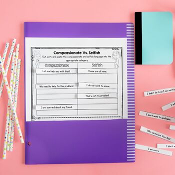 Compassion Character Education Reading Comprehension Passages & Questions SES - Image 3