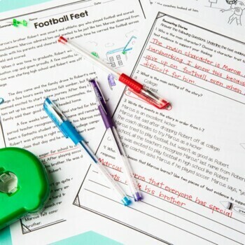 1st Grade Reading Comprehension Skills & Strategies Passages Questions Activity - Image 2