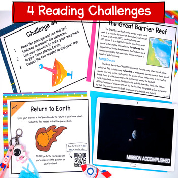 Nonfiction Text Features Reading Escape Room & Webscape - 4th 5th Grade Passages - Image 3