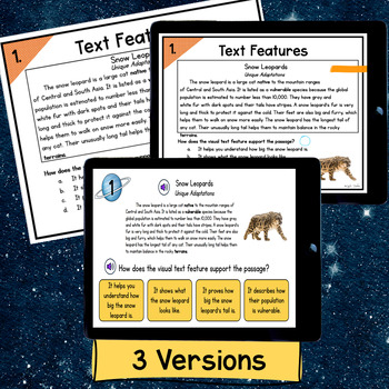 Nonfiction Text Features Reading Escape Room & Webscape - 4th 5th Grade Passages - Image 4