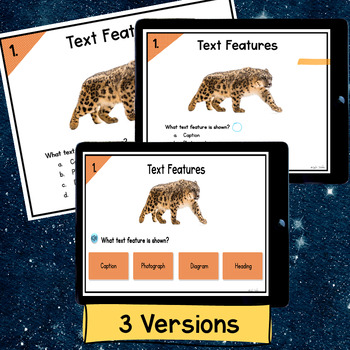 Nonfiction Text Features Reading Escape Room Worksheet Digital Activity 2nd 3rd - Image 4