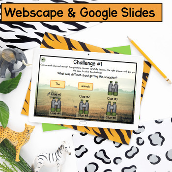 Ask & Answer Questions Reading Escape Room 2nd 3rd Grade Printable & Digital ELA - Image 4