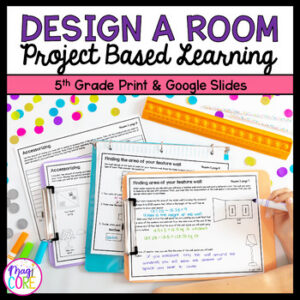 5th Grade Math PBL - Design a Bedroom Project Based Learning